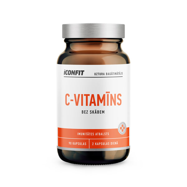 ICONFIT C-vitamiin – mittehappeline (90 kapslit)