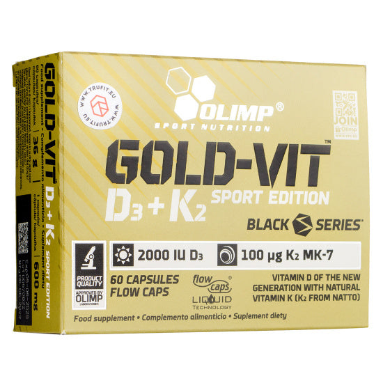 Olimp Gold-Vit D3+K2 Sport Edition (60 kapslit)