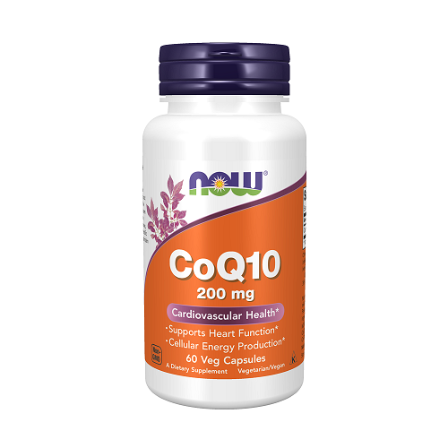 NOW FOODS CoQ10 200 мг (60 капсул)